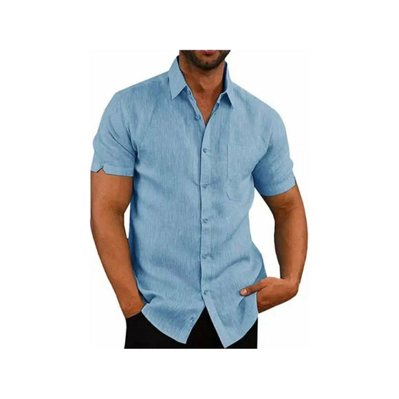 Cadet Blue Vintage Louis Shirt