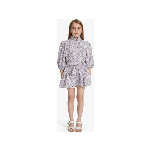 Bardot Junior Girls Violet Mini Shirt Dress - Coco & Lilly