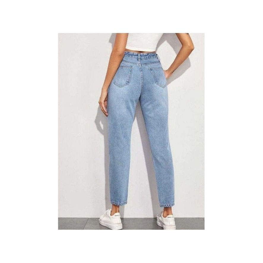 Ripped Layla Mom Jeans – Coco & Lilly